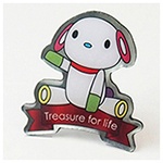 オリジナルピンバッジ(オフセット印刷加工)
参考品